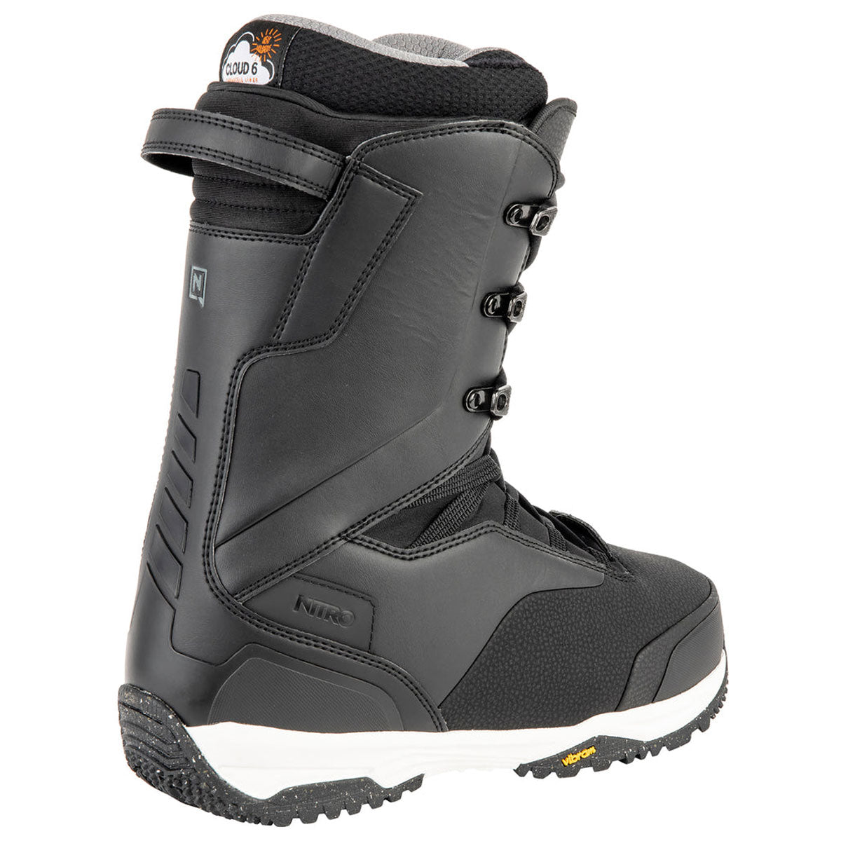 Nitro Venture Pro Lace 2024 Snowboard Boots - Black image 2