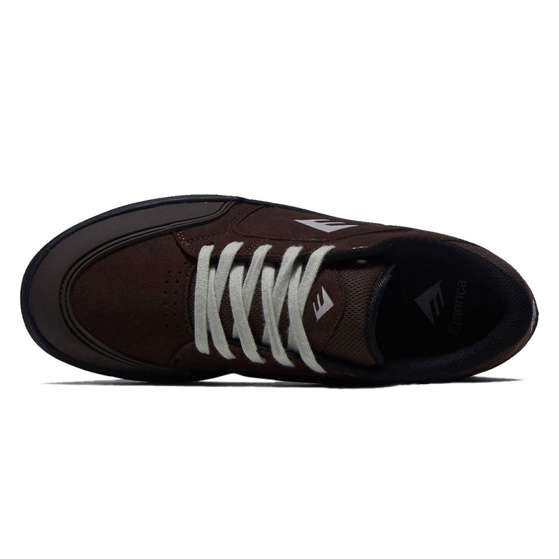 Emerica Heritic Shoes - Brown/Black/Tan