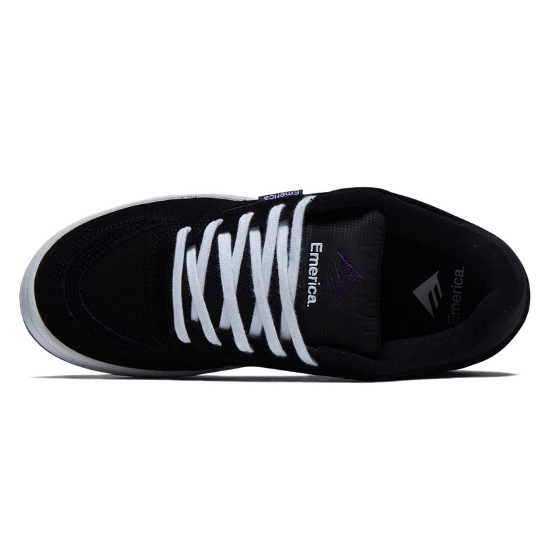 Emerica Mute Shoes - Black/White/Gum