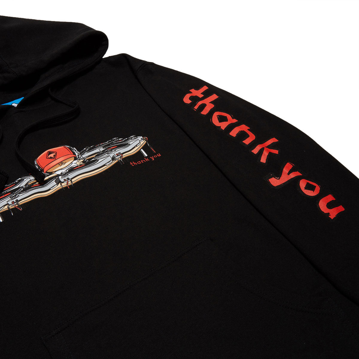Thank You x Ronnie Creager Mix Master Hoodie - Black image 2
