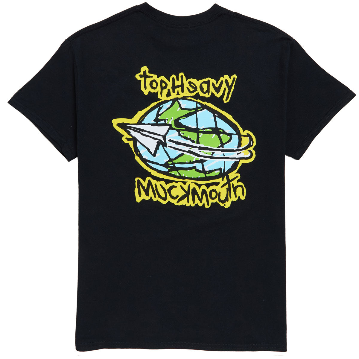 Top Heavy x Muckmouth T-Shirt - Black image 1