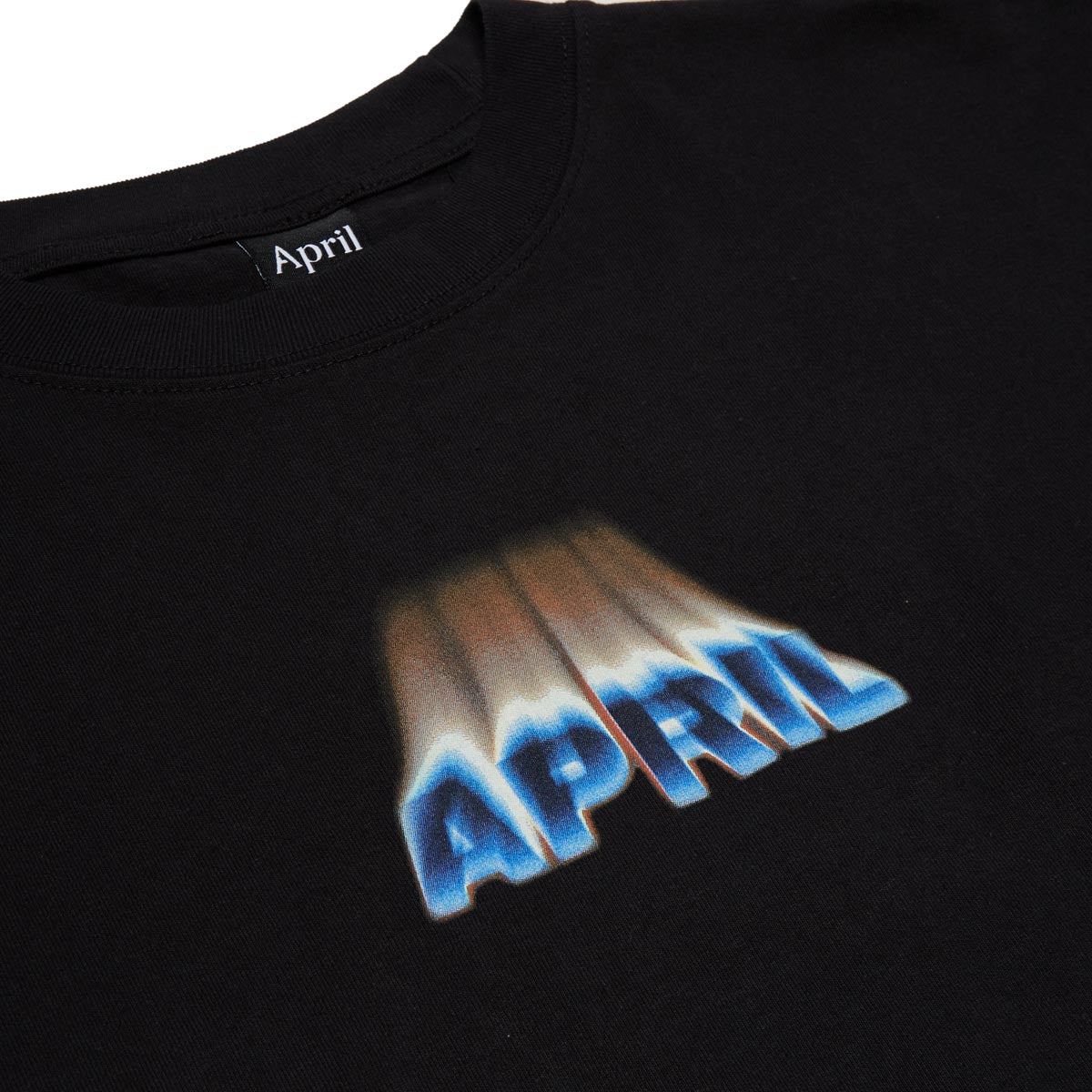 April Dust  T-Shirt - Black image 2