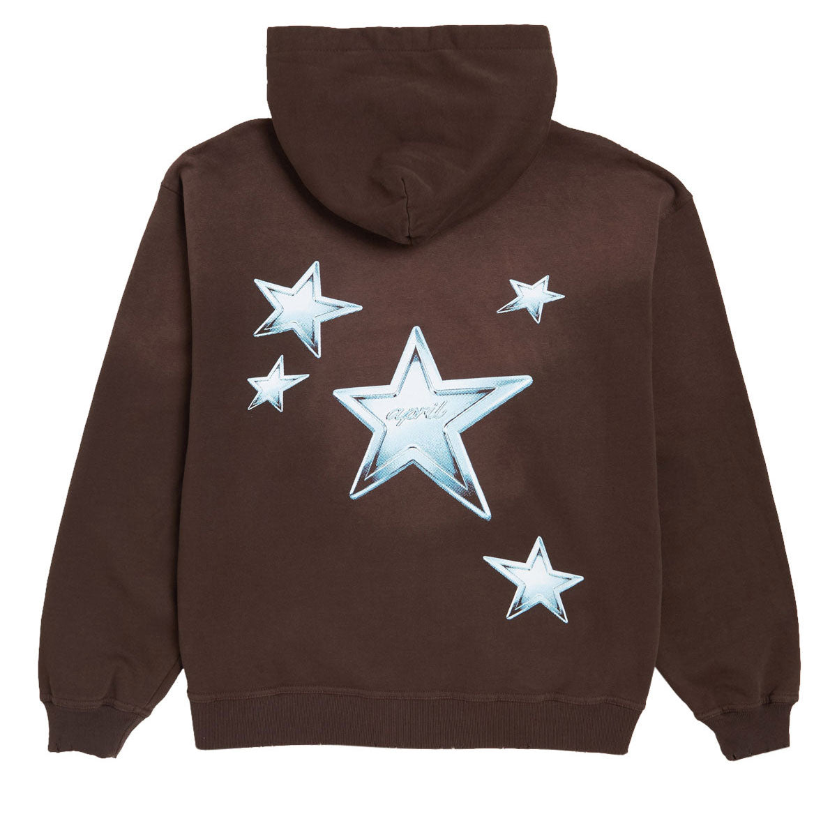 April Stars Zip Up Hoodie - Brown image 2