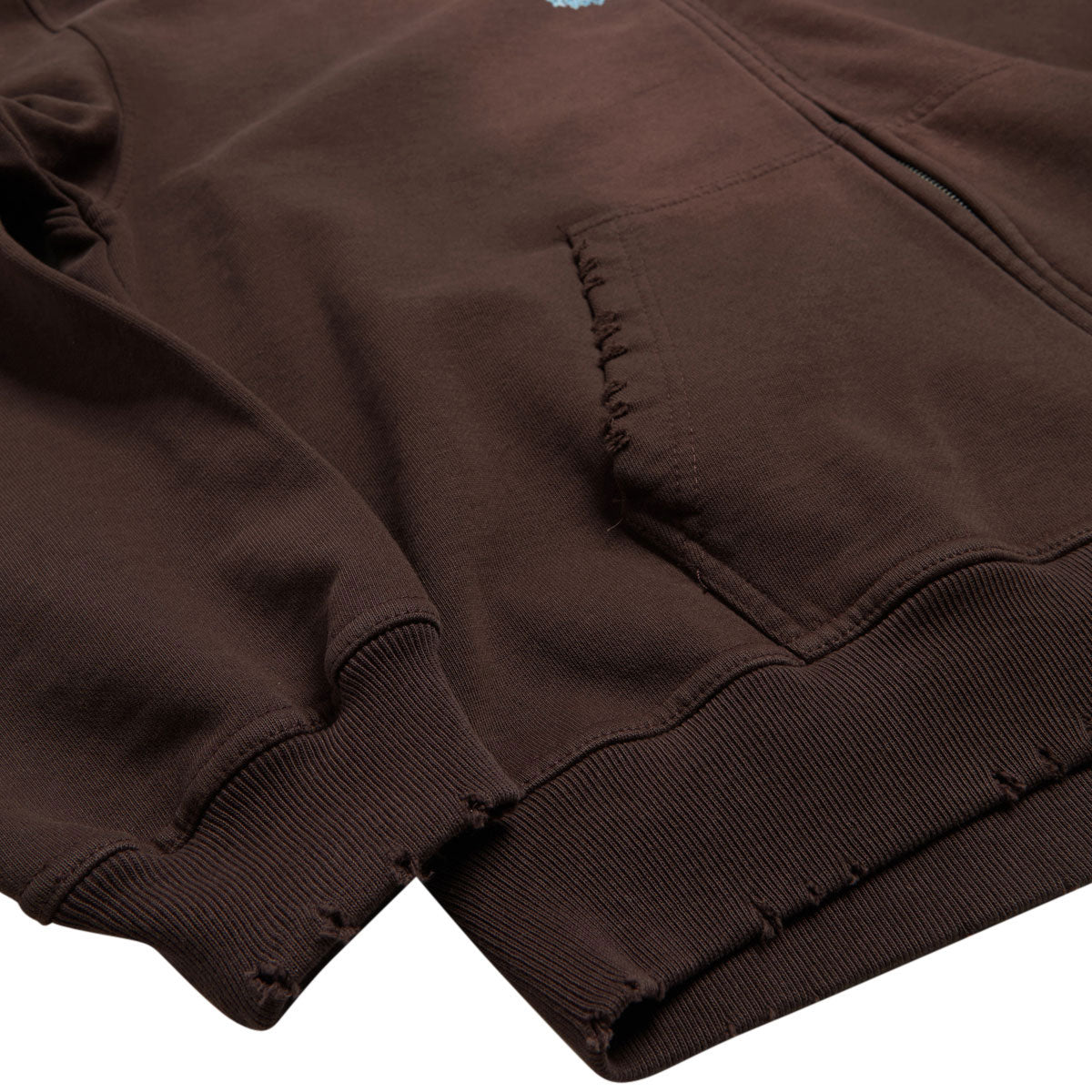 April Stars Zip Up Hoodie - Brown image 4