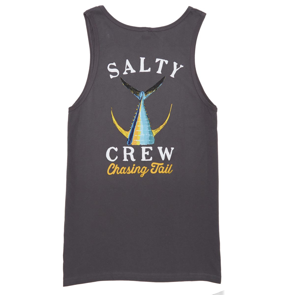 Salty Crew Tailed Tank Top - Charcoal image 1