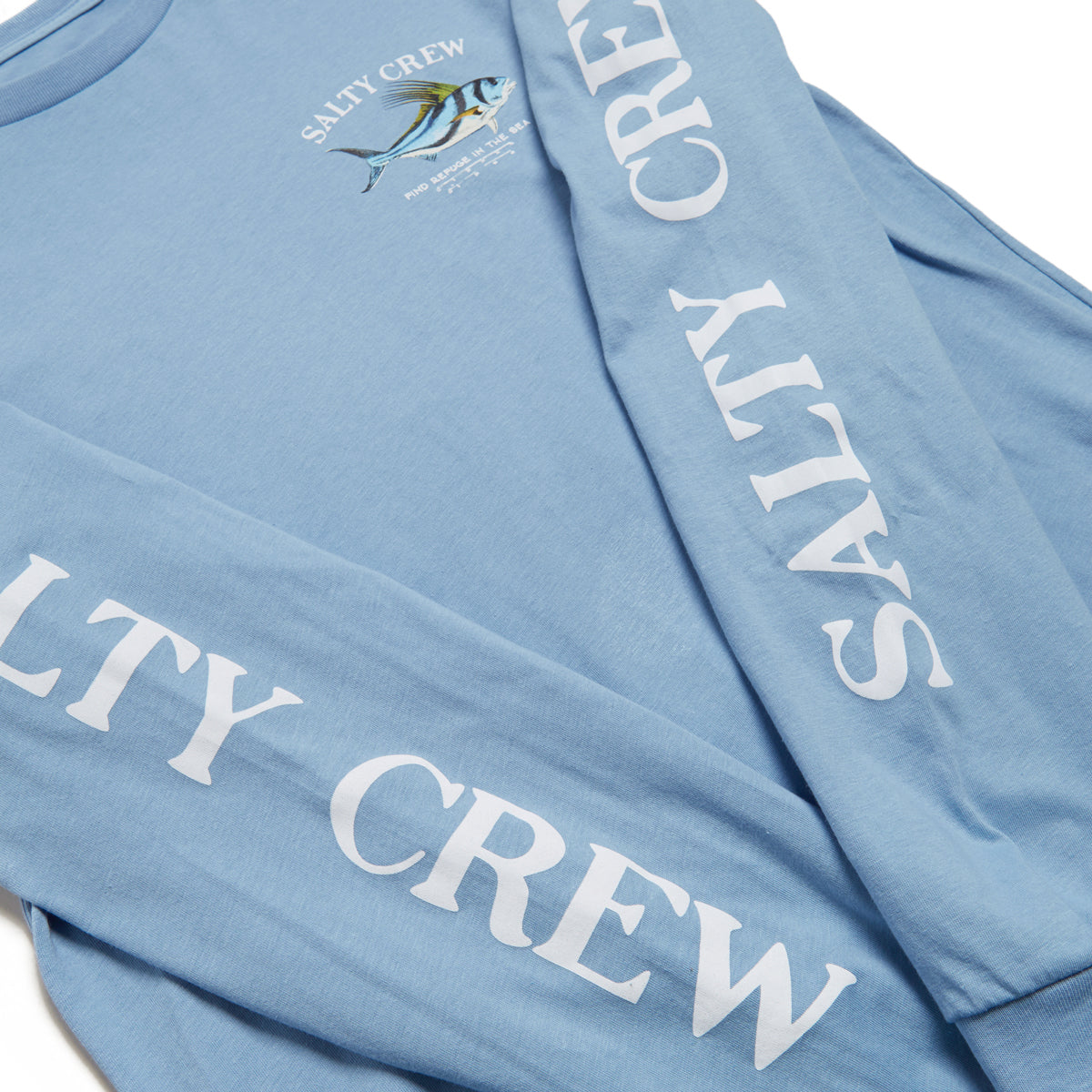 Salty Crew Rooster Premium Long Sleeve T-Shirt - Marine Blue image 3