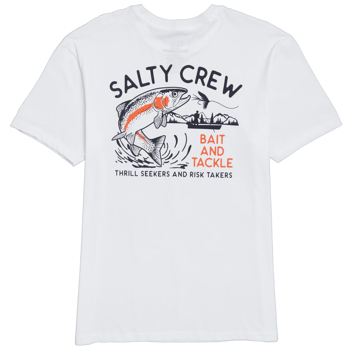 Salty Crew Fly Trap Premium T-Shirt - White image 1