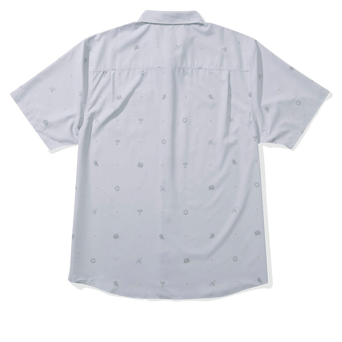 Salty Crew Micro Vibes Tech Woven Shirt - Light Grey image 3