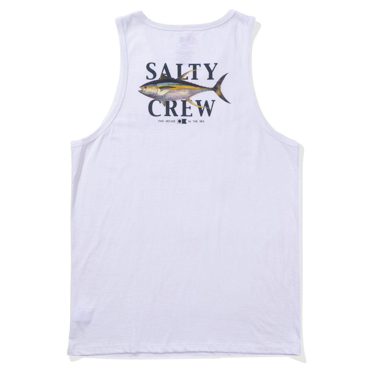 Salty Crew Yellowfin Tank Top - White image 2