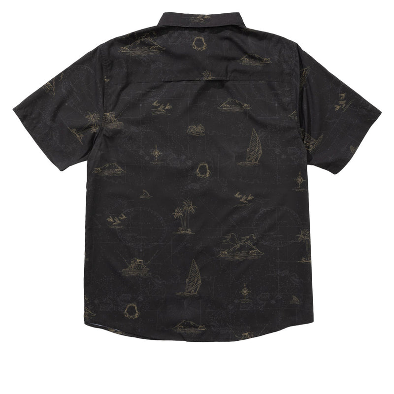 Salty Crew Helmsman UV Button Up Shirt - Phantom