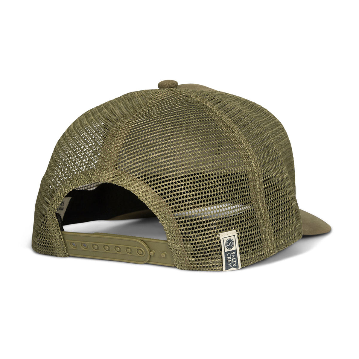 Salty Crew Bigmouth Trucker Hat - Oil Green image 2