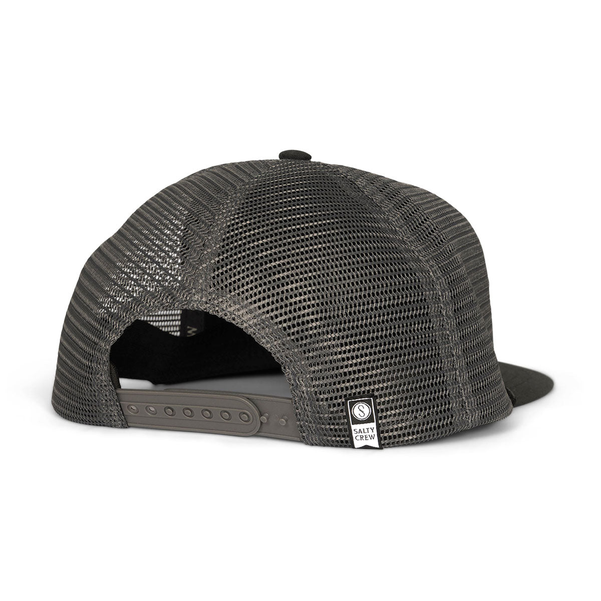 Salty Crew Boat Shop Trucker Hat - Phantom Charcoal image 2