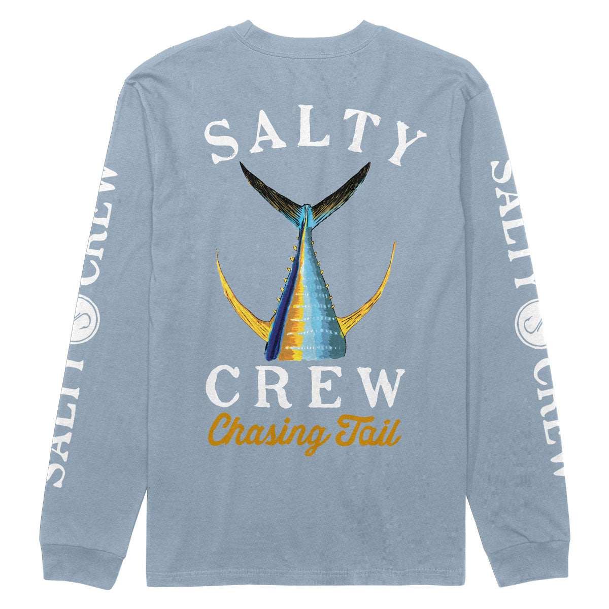 Salty Crew Tailed Classic Long Sleeve T-Shirt - Blue Fog image 1
