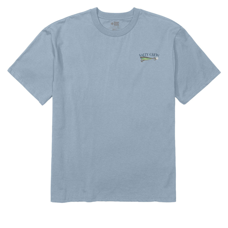 Salty Crew Lure Gear Classic T-Shirt - Blue Fog