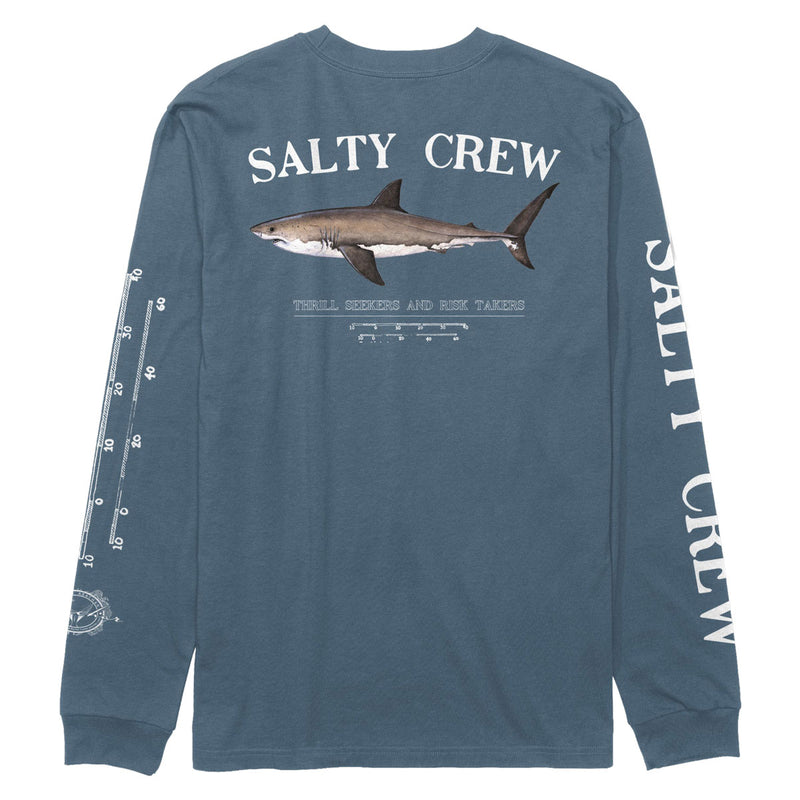 Salty Crew Bruce Classic Long Sleeve T-Shirt - Slate