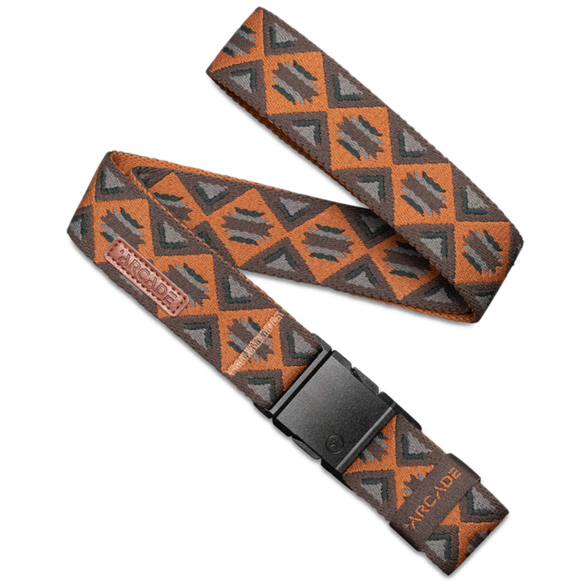 Arcade Creosote Slim Belt - Bay/Med Brown image 1