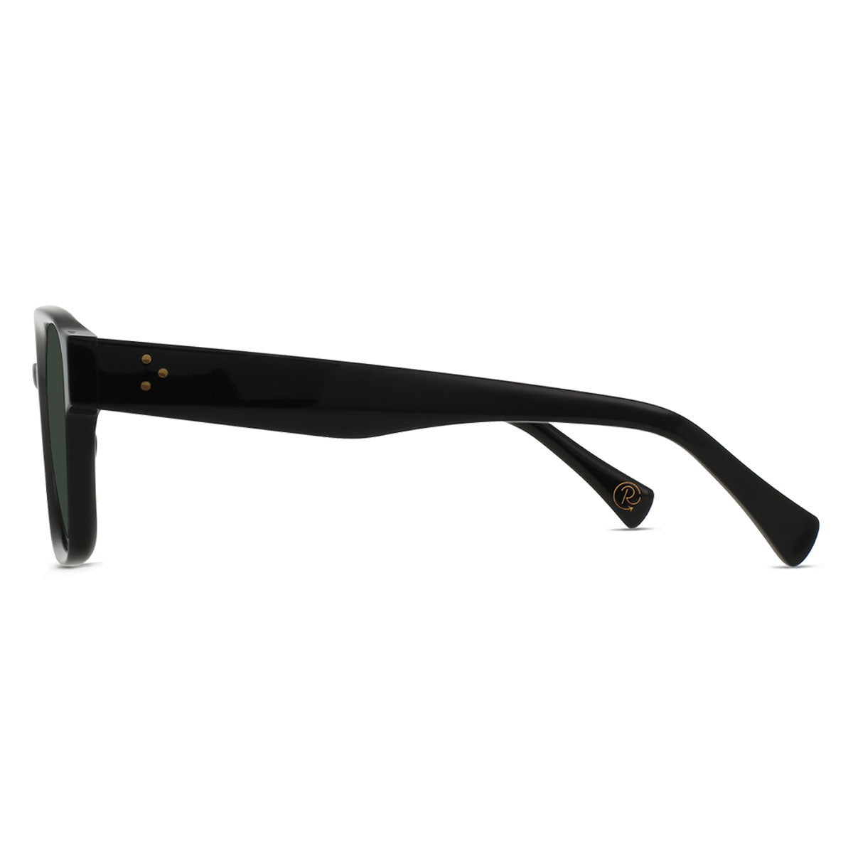 Raen Rifka 54 Sunglasses - Recycled Black/Green Polarized image 3