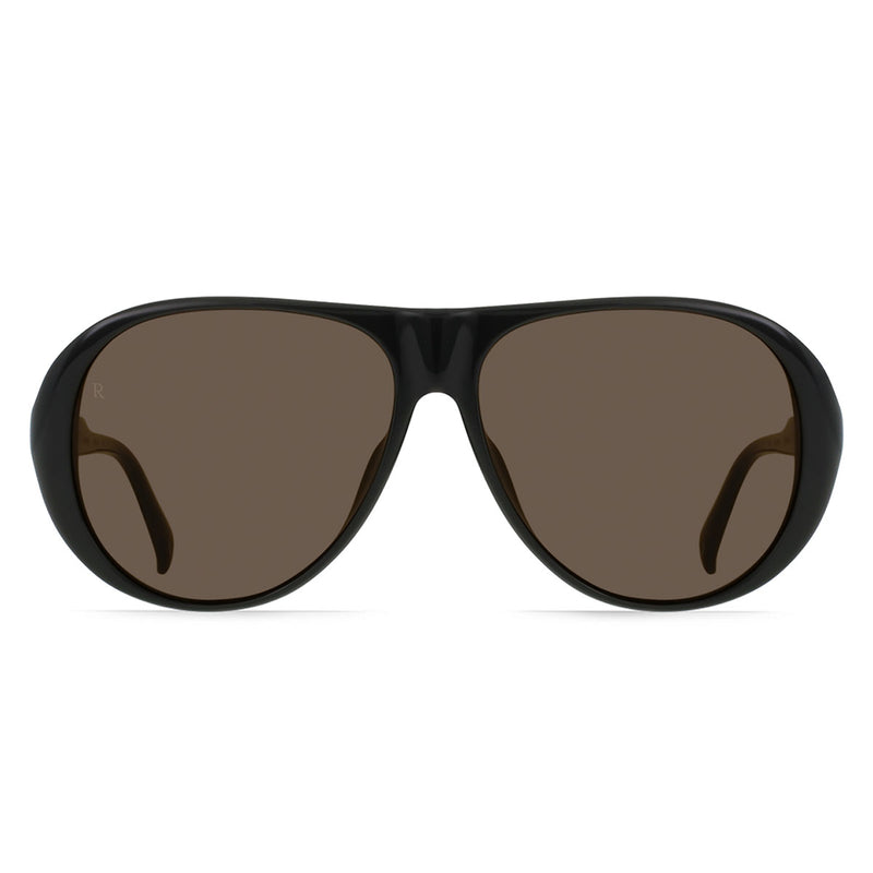 Raen Jenever 58 Sunglasses - Recycled Black/Agave
