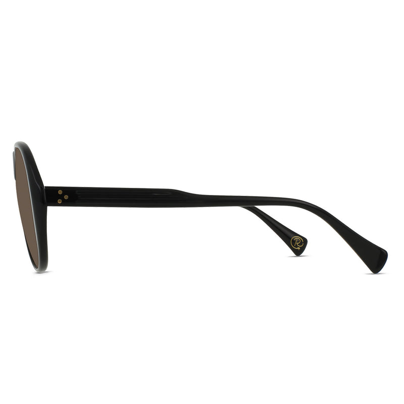 Raen Jenever 58 Sunglasses - Recycled Black/Agave