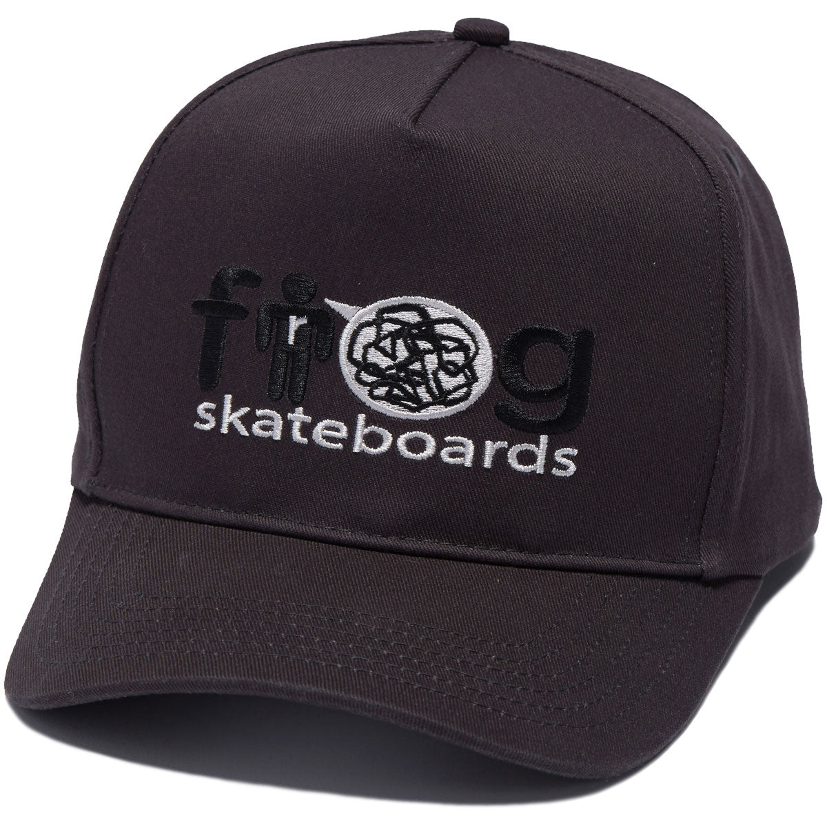 Frog Trash Talk Hat - Vintage Black image 1