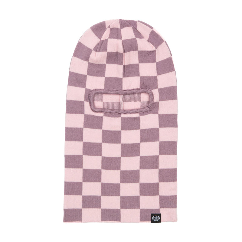 Corduroy Checkmate Ski Mask - Pink