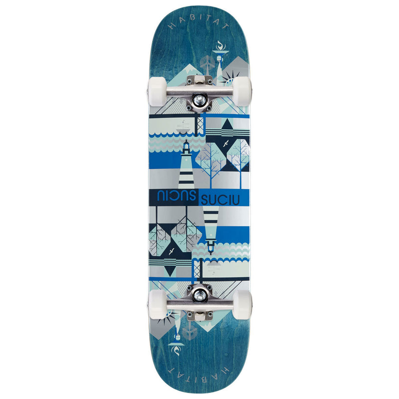 Habitat Suciu Continental Twin Skateboard Complete - 8.375
