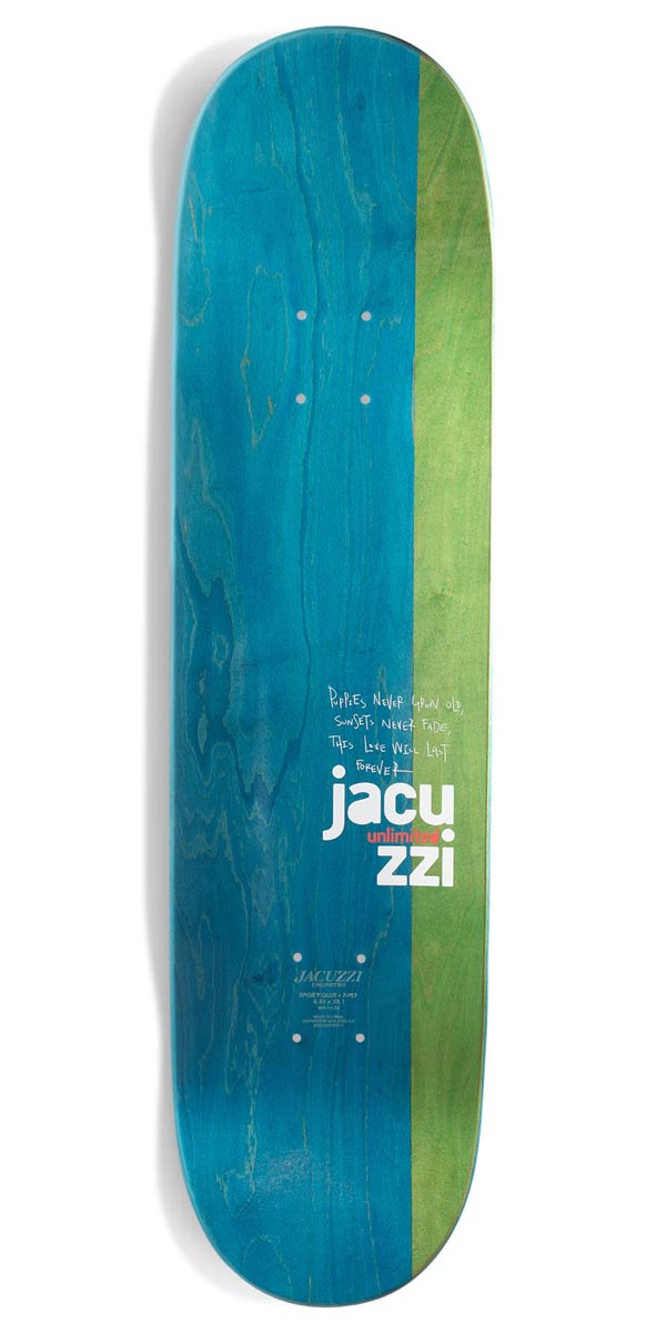 Jacuzzi Unlimited Flavor Skateboard Deck - 8.50