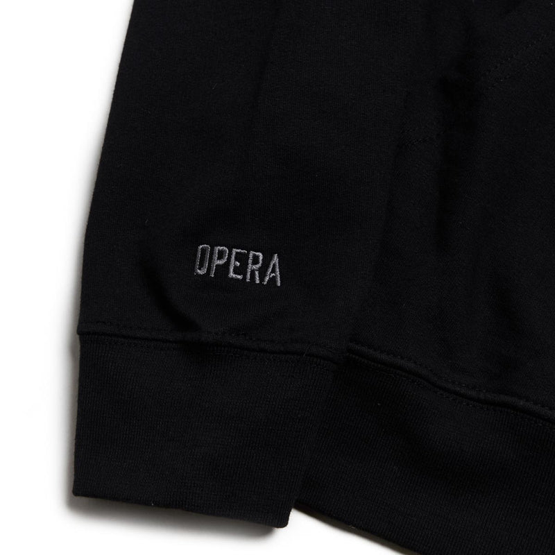 Opera Mask Hoodie - Black
