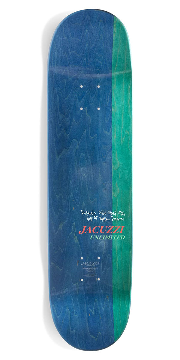 Jacuzzi Unlimited John Dilo Flipper Skateboard Deck - 8.50