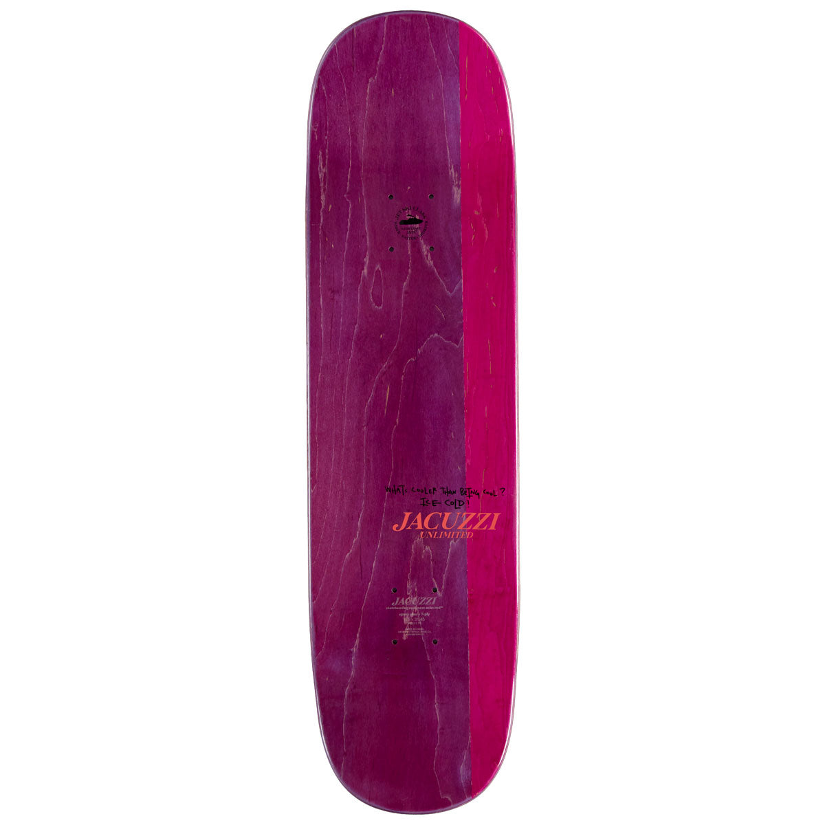 Jacuzzi Unlimited Ice Font Jet Ski EX7 Skateboard Complete - 8.50