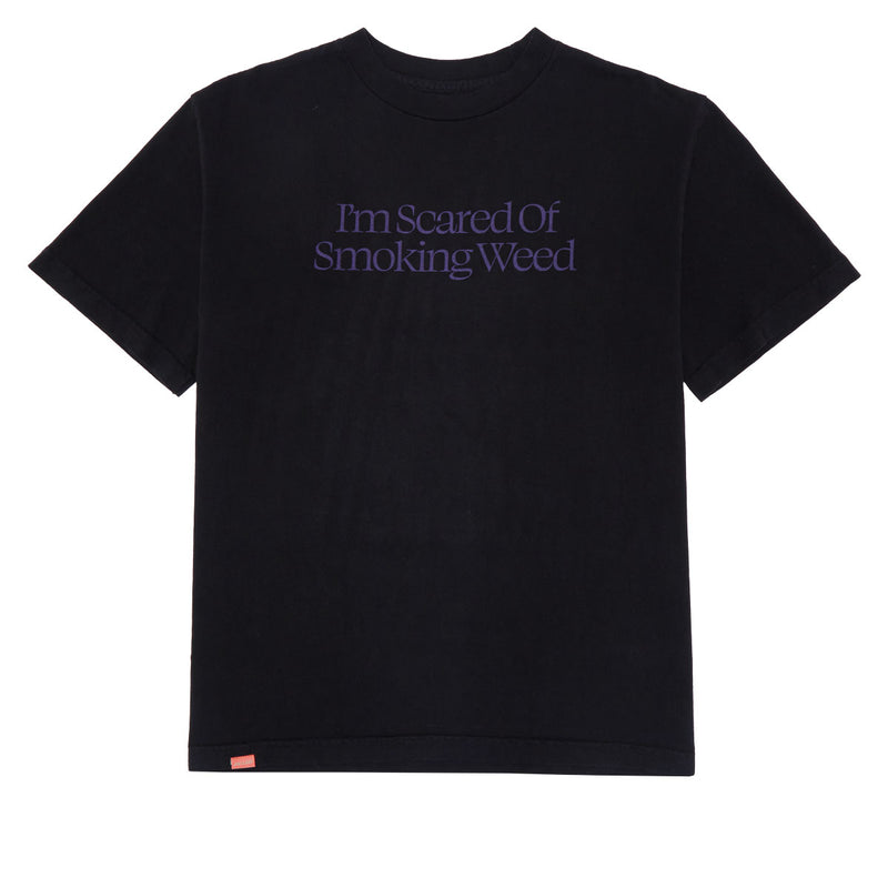 Jacuzzi Unlimited Scared Weed T-Shirt - Black/Purple