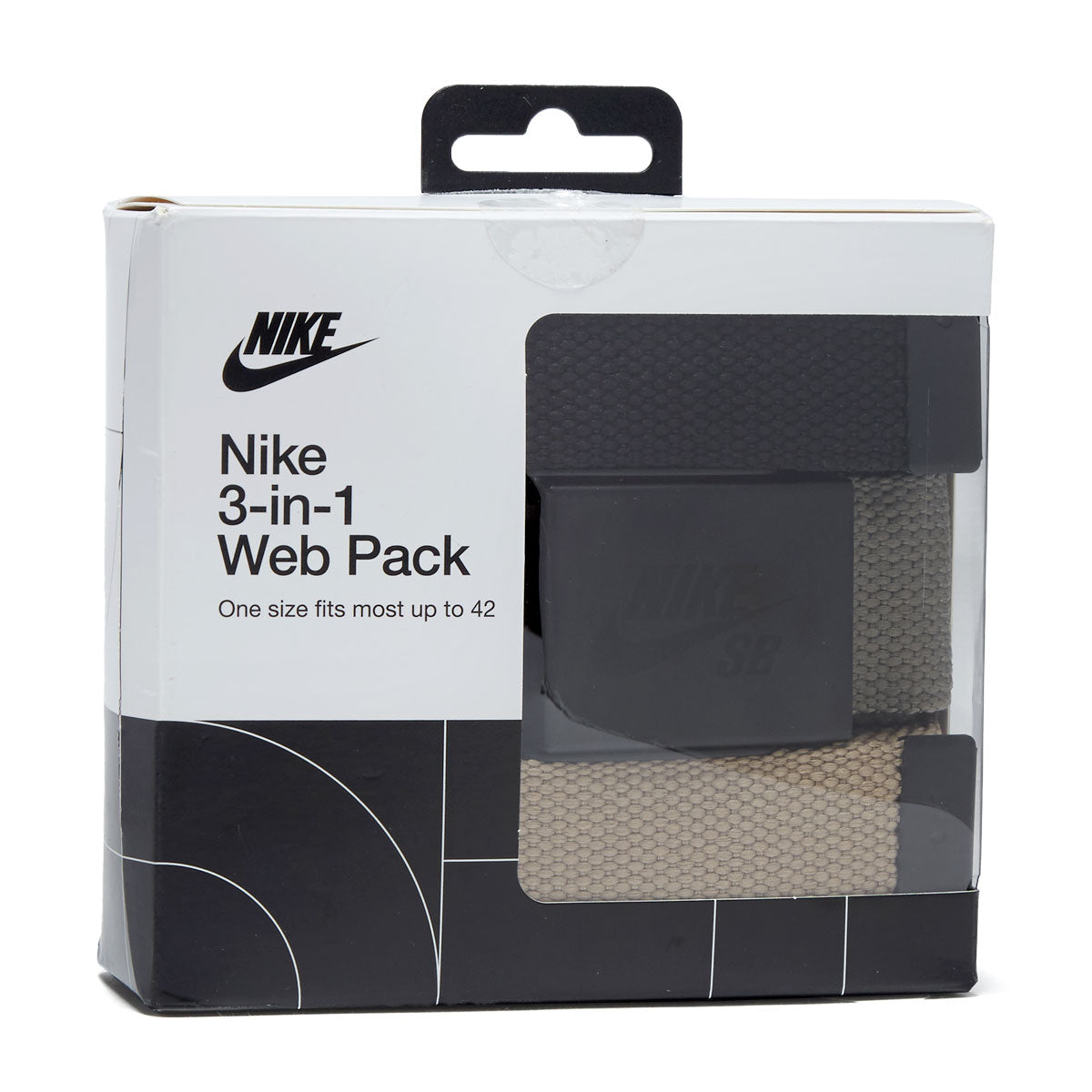 Nike SB 3-in-1 Web Belt Pack - Black/Olive/Khaki image 1
