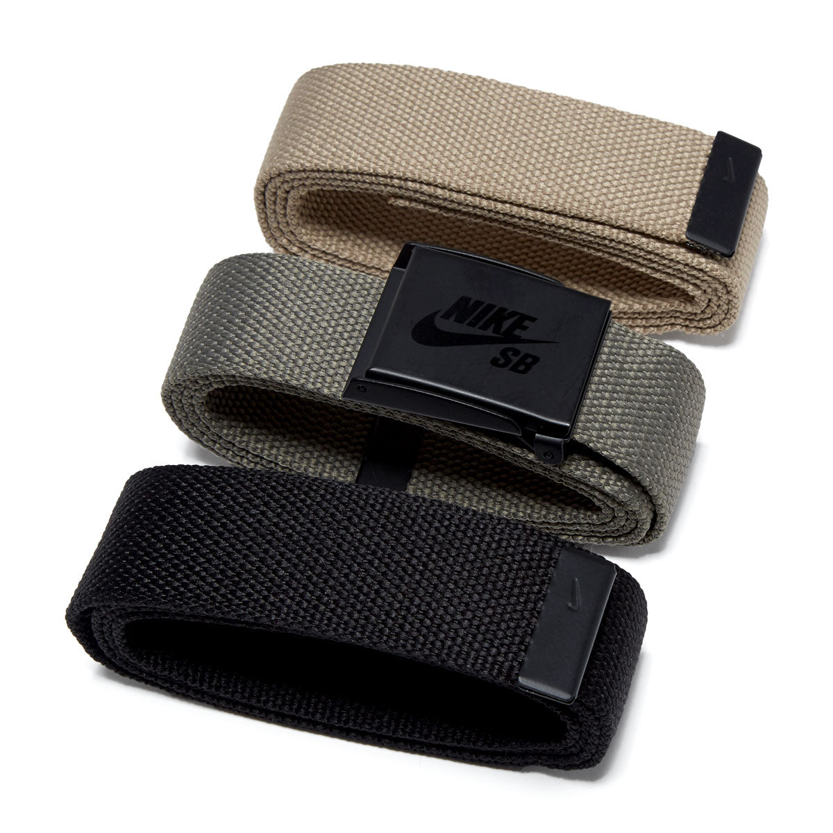 Nike SB 3-in-1 Web Belt Pack - Black/Olive/Khaki image 2