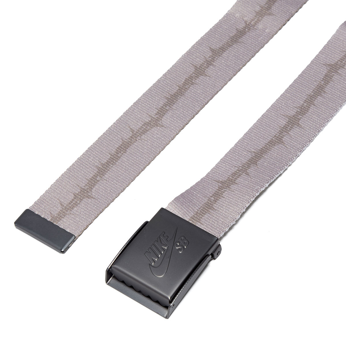 Nike Thorn Print Reversible Embossed Logo Buckle Web Belt - Khaki image 2