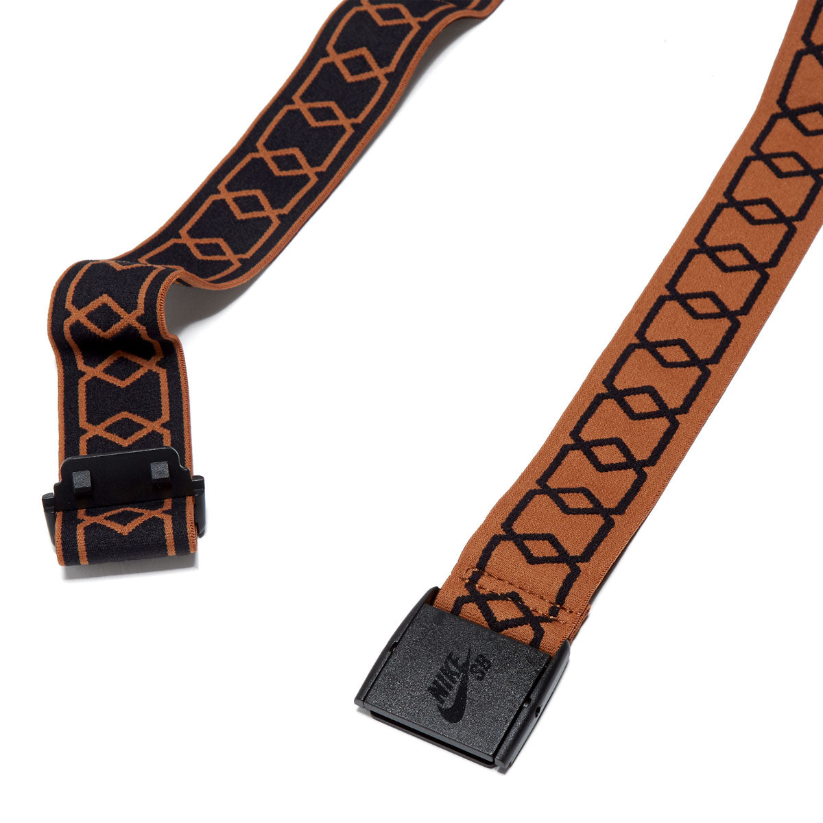 Nike Hex Jacquard Ultralight Logo Buckle Stretch Web Belt - Monarch image 2