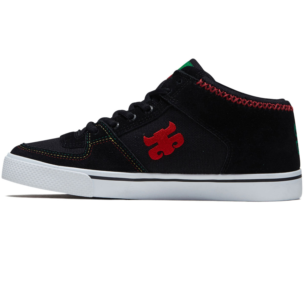 IPath Reed Mid Vulk Shoes - Black Rasta image 2