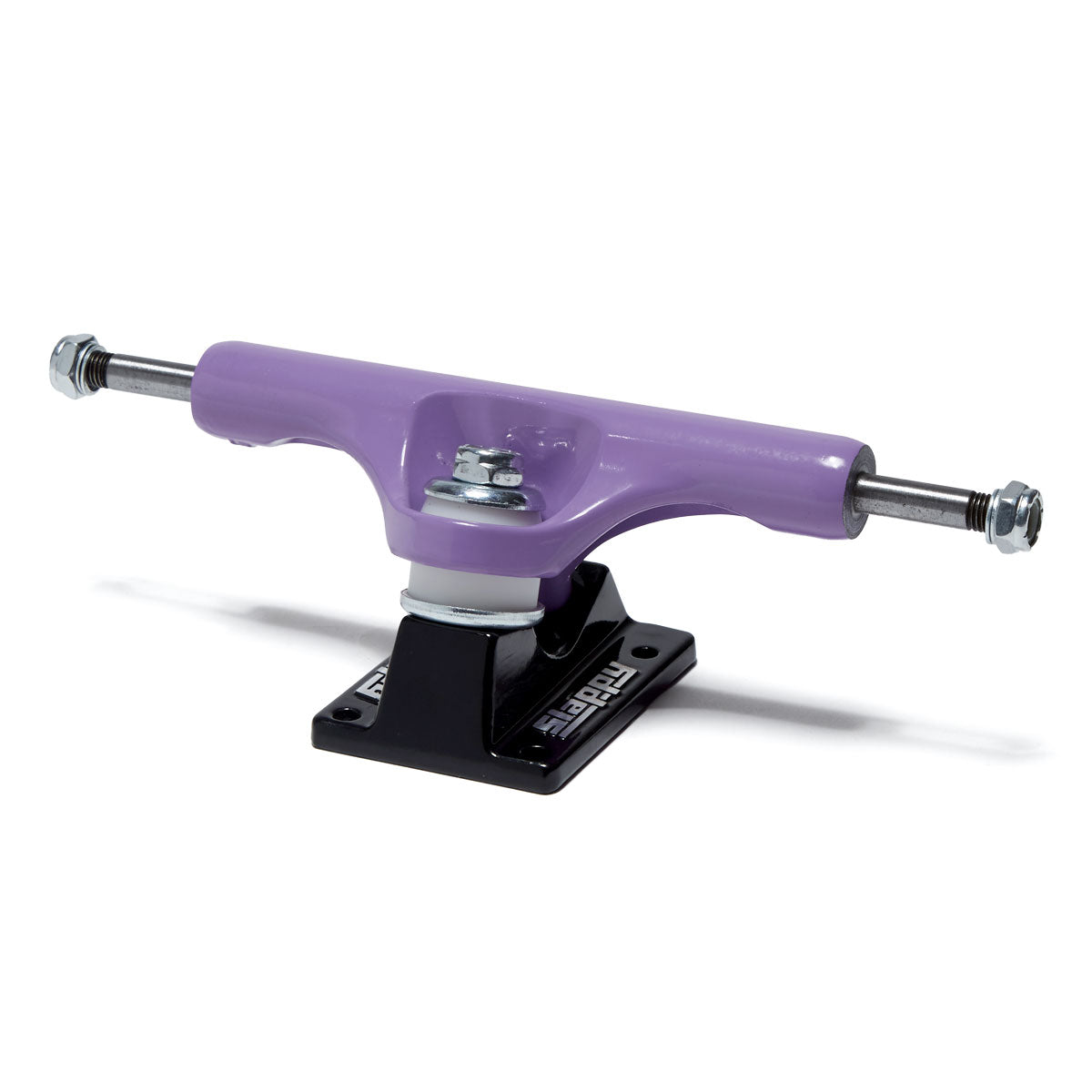 Slappy x Toy Machine ST1 Hollow Skateboard Trucks - Purple/Black - 8.25