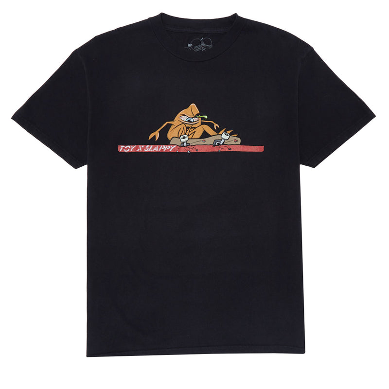 Slappy x Toy Machine T-Shirt - Black