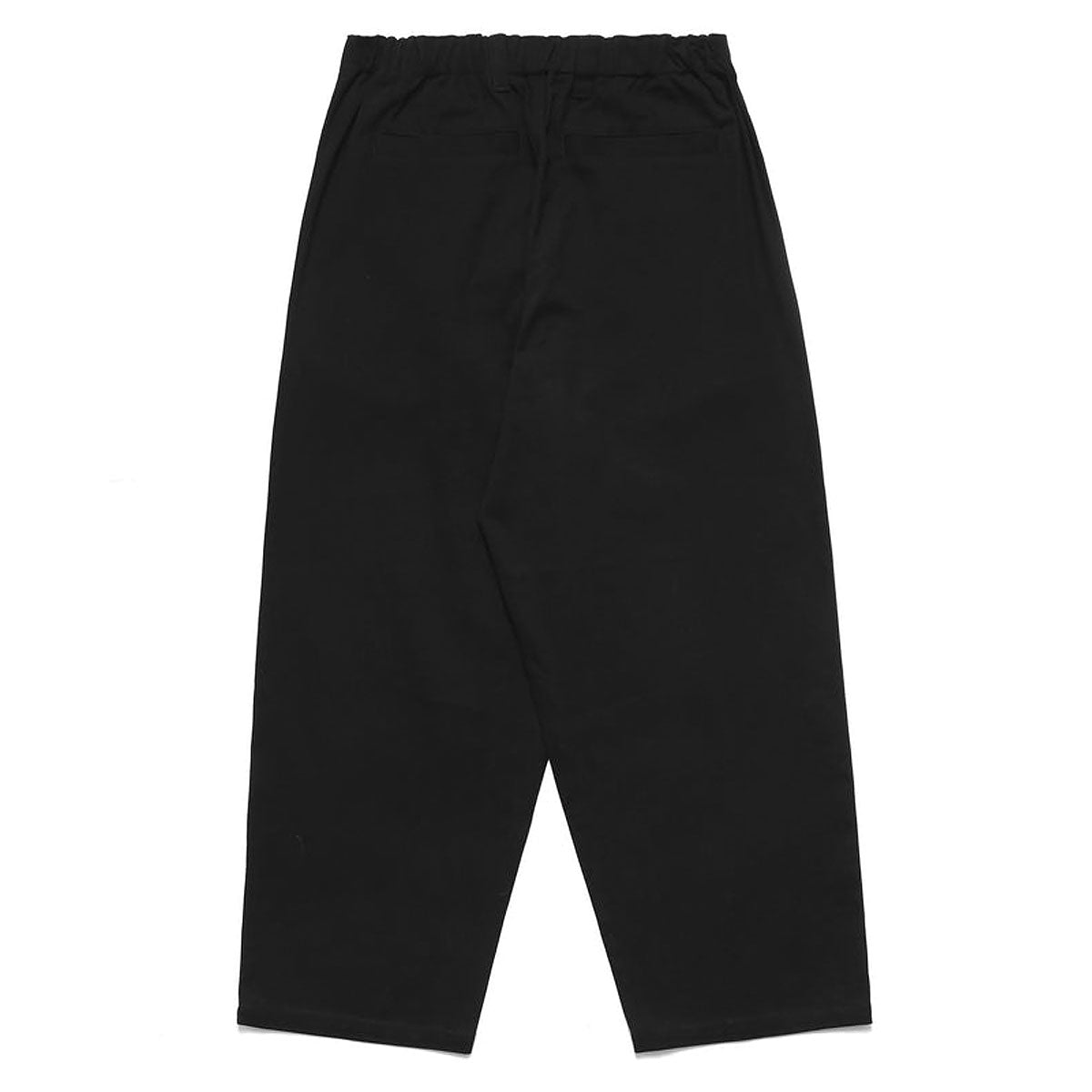 Metalwood Elastic Waist Baggy Pants - Black image 2