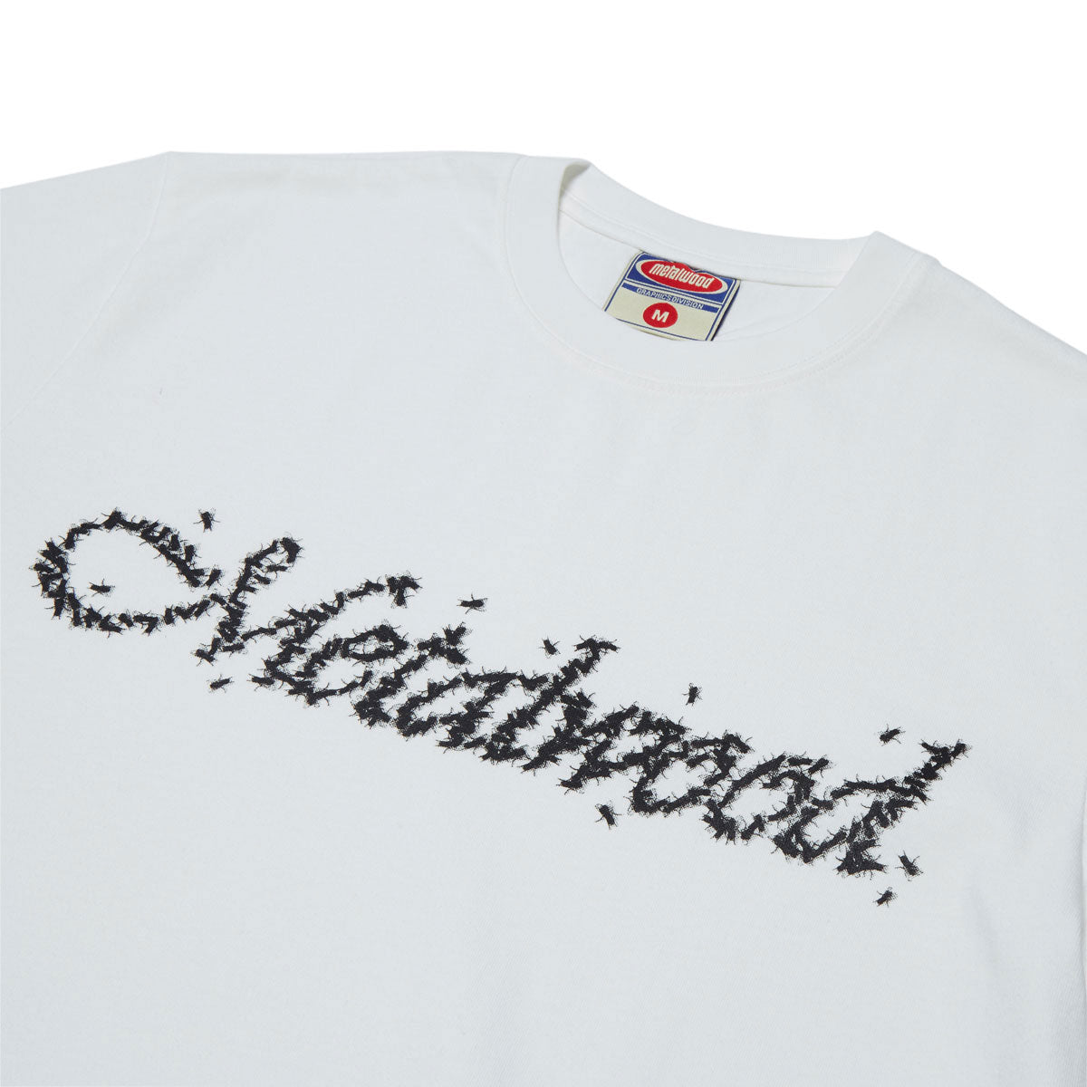 Metalwood Flies T-Shirt - White image 2