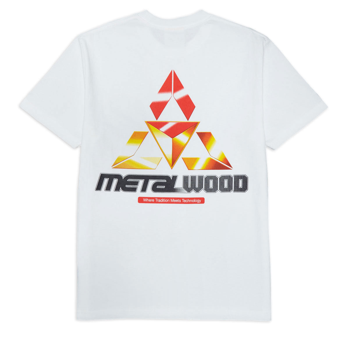 Metalwood Tri-Metal T-Shirt - White image 2
