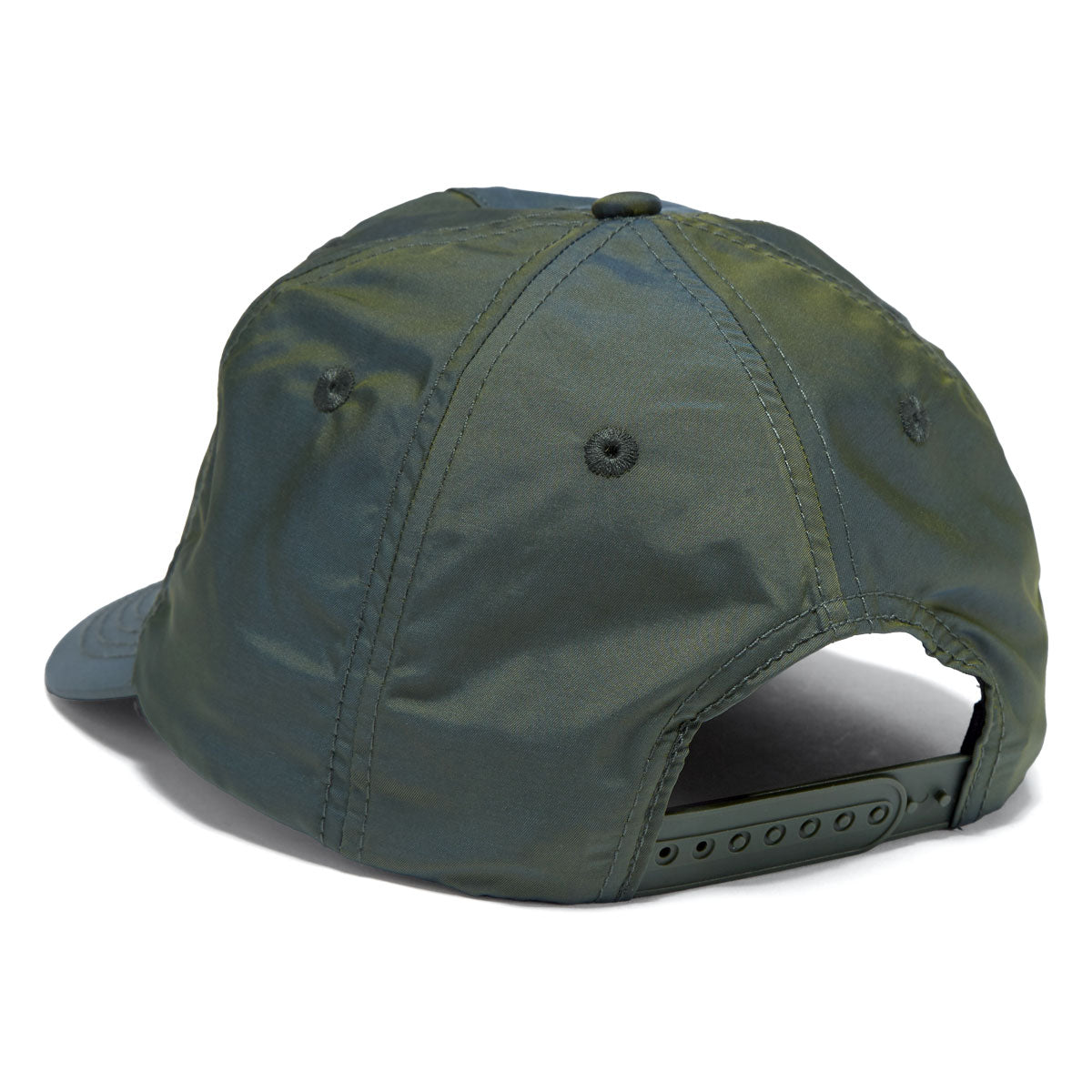 Metalwood Satin Stars 5 Panel Snapback Hat - Green image 2