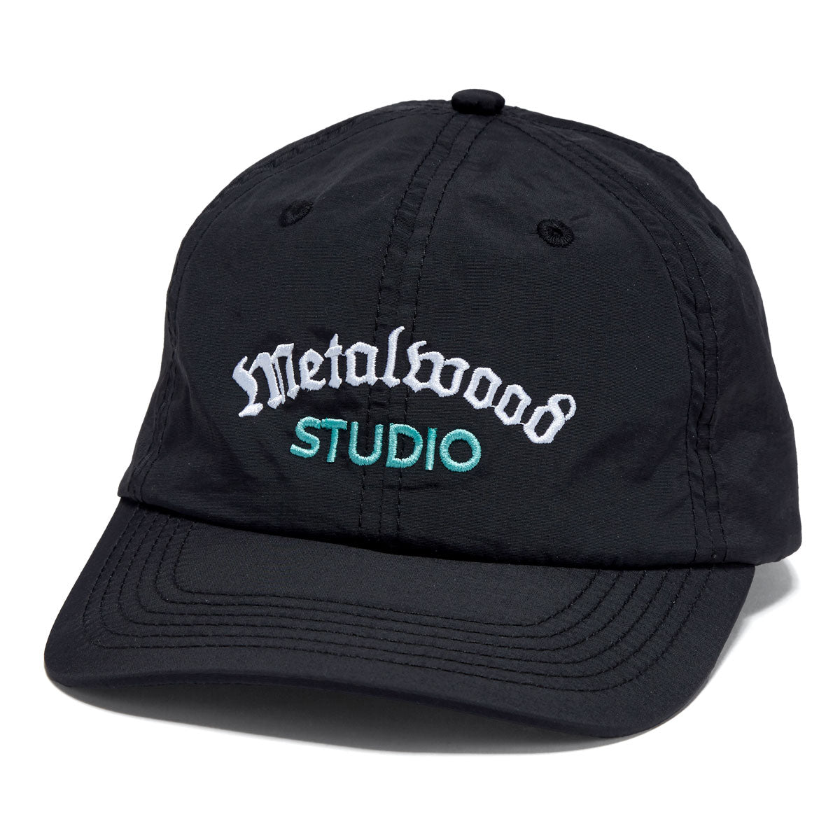 Metalwood Medieval 6 Panel Hat - Black image 1