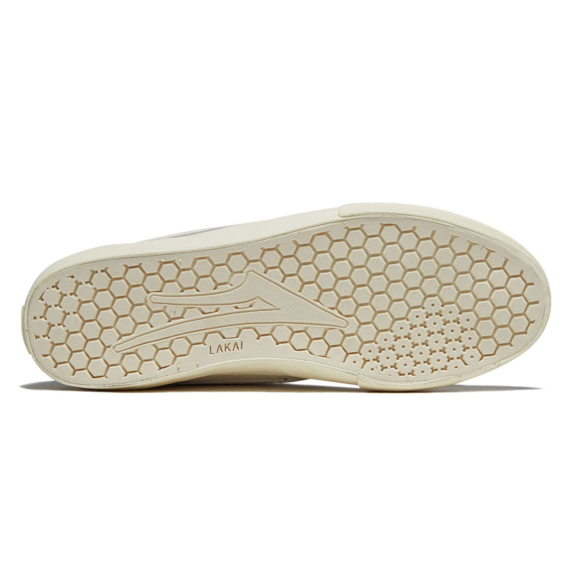 Lakai Terrace Vulc Shoes - Cream Suede