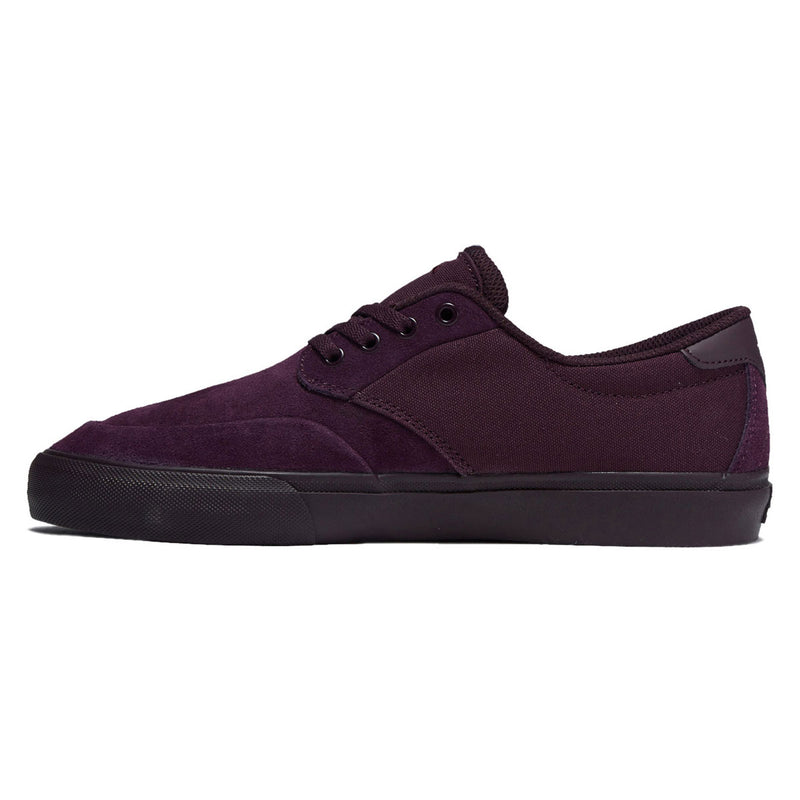 Lakai Riley 3 Shoes - Black Cherry Suede