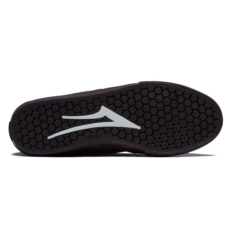 Lakai Riley 3 Shoes - Black Cherry Suede