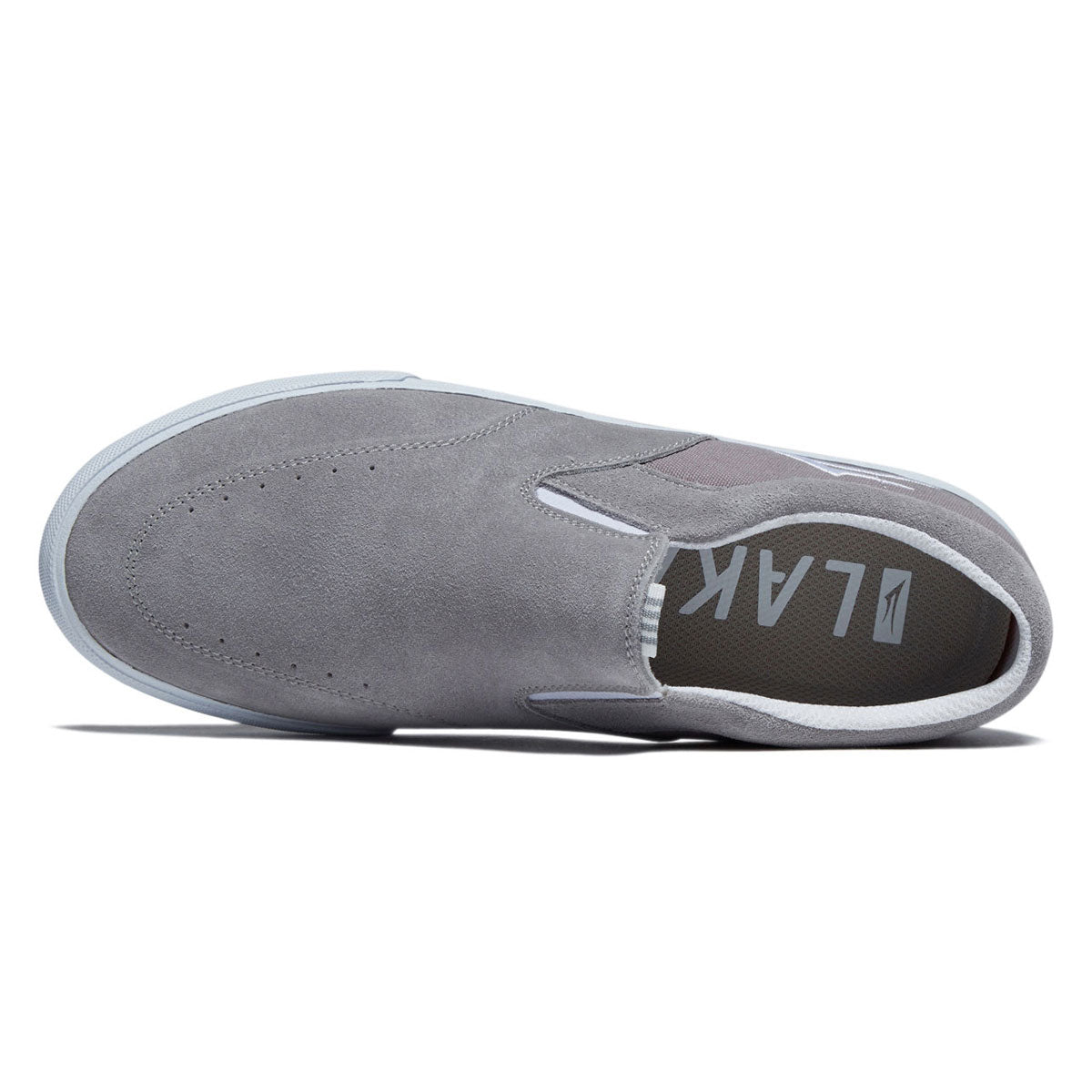 Lakai Owen Vlk Shoes - Light Grey Suede image 3