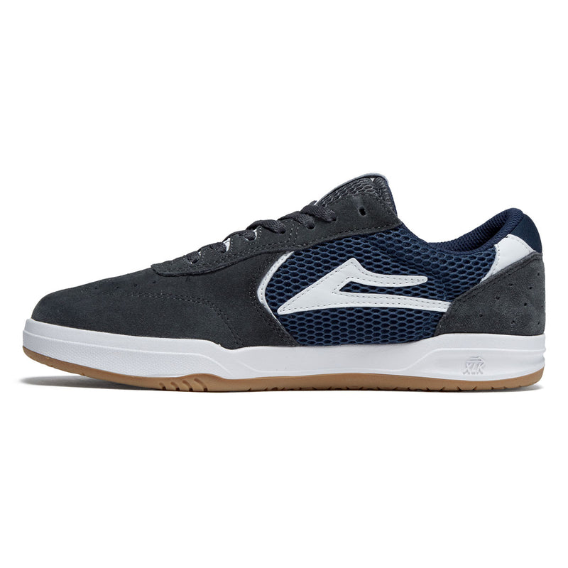 Lakai Atlantic Shoes - Charcoal/Navy Suede