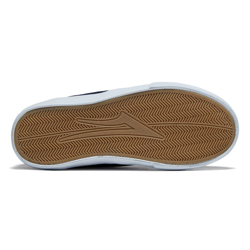 Lakai Youth Cambridge Shoes - Navy/Red Suede