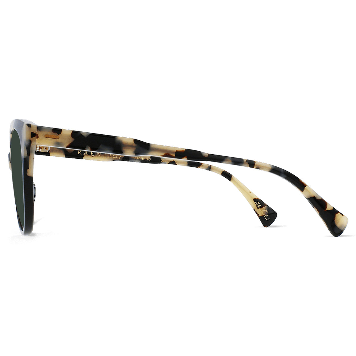 Raen Lily Sunglasses - Chai Tortoise/Green - 54 image 3